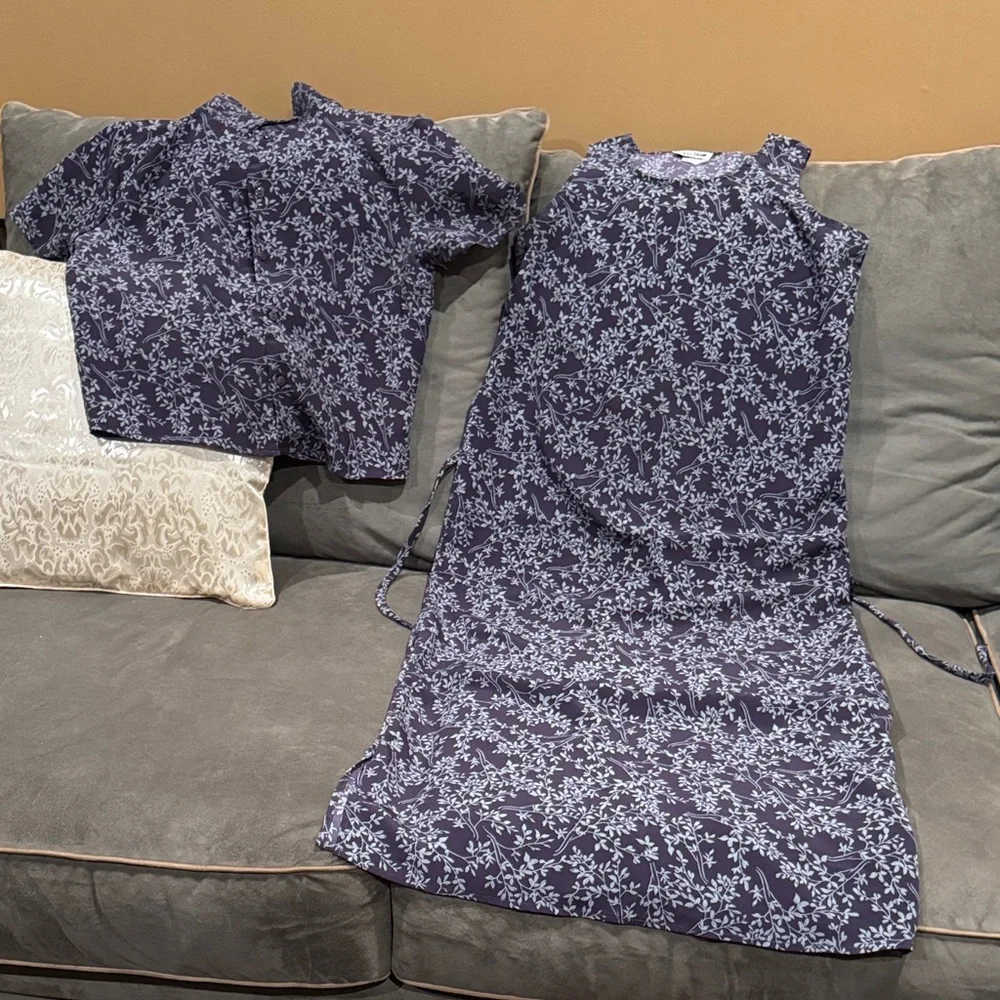 🌸Women’s Elegant Floral two piece Maxi Dress - Picture 2 of 9